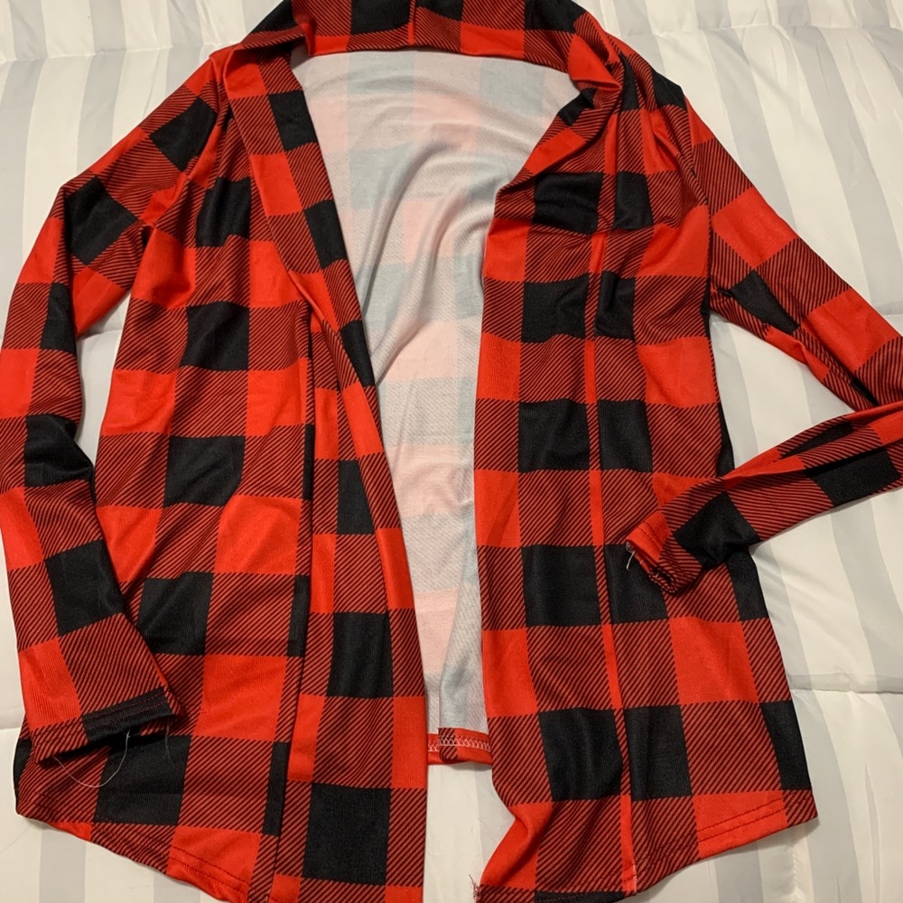 Buffalo Plaid Cardigan
